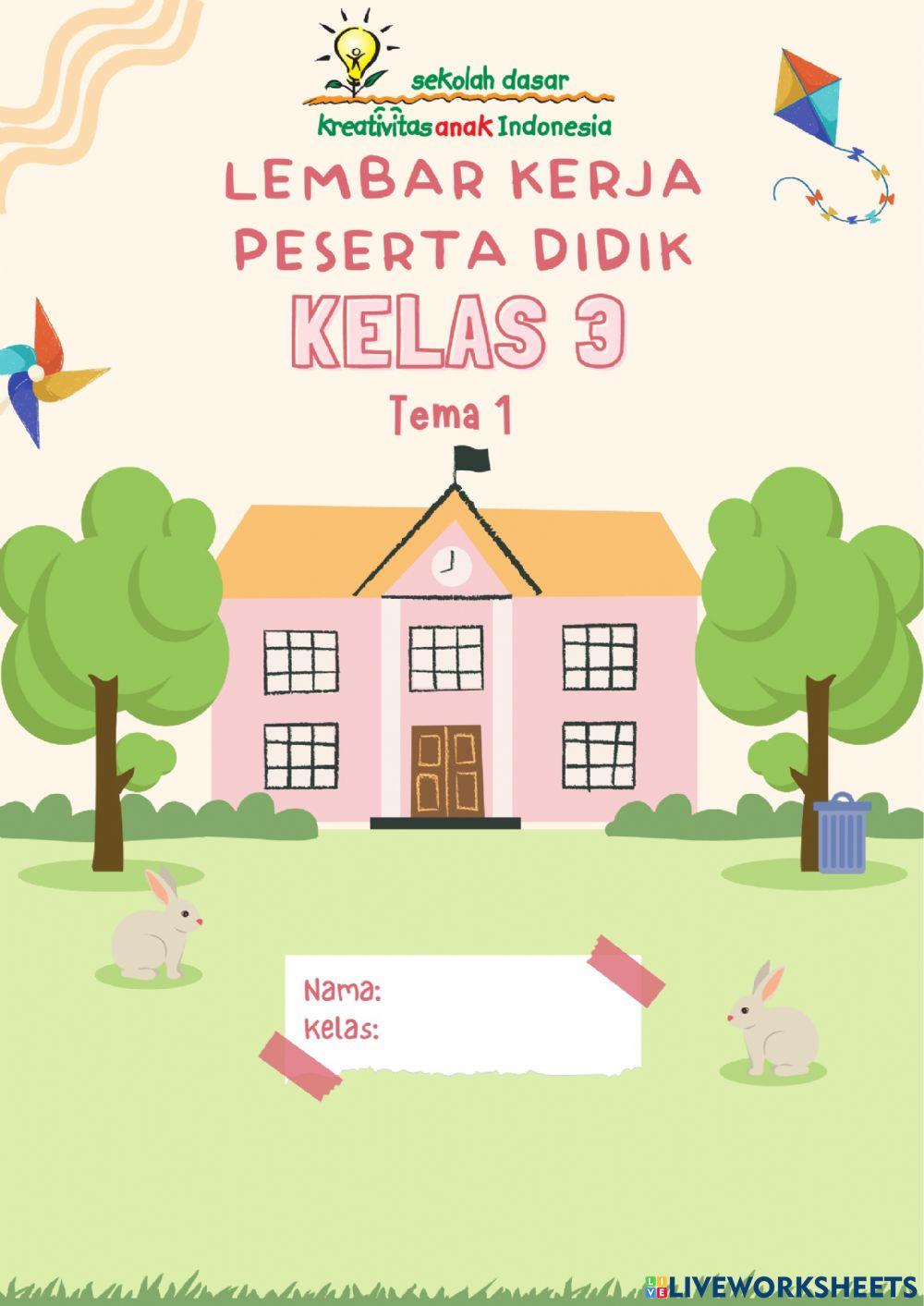 Kelas 3 -Tema 1