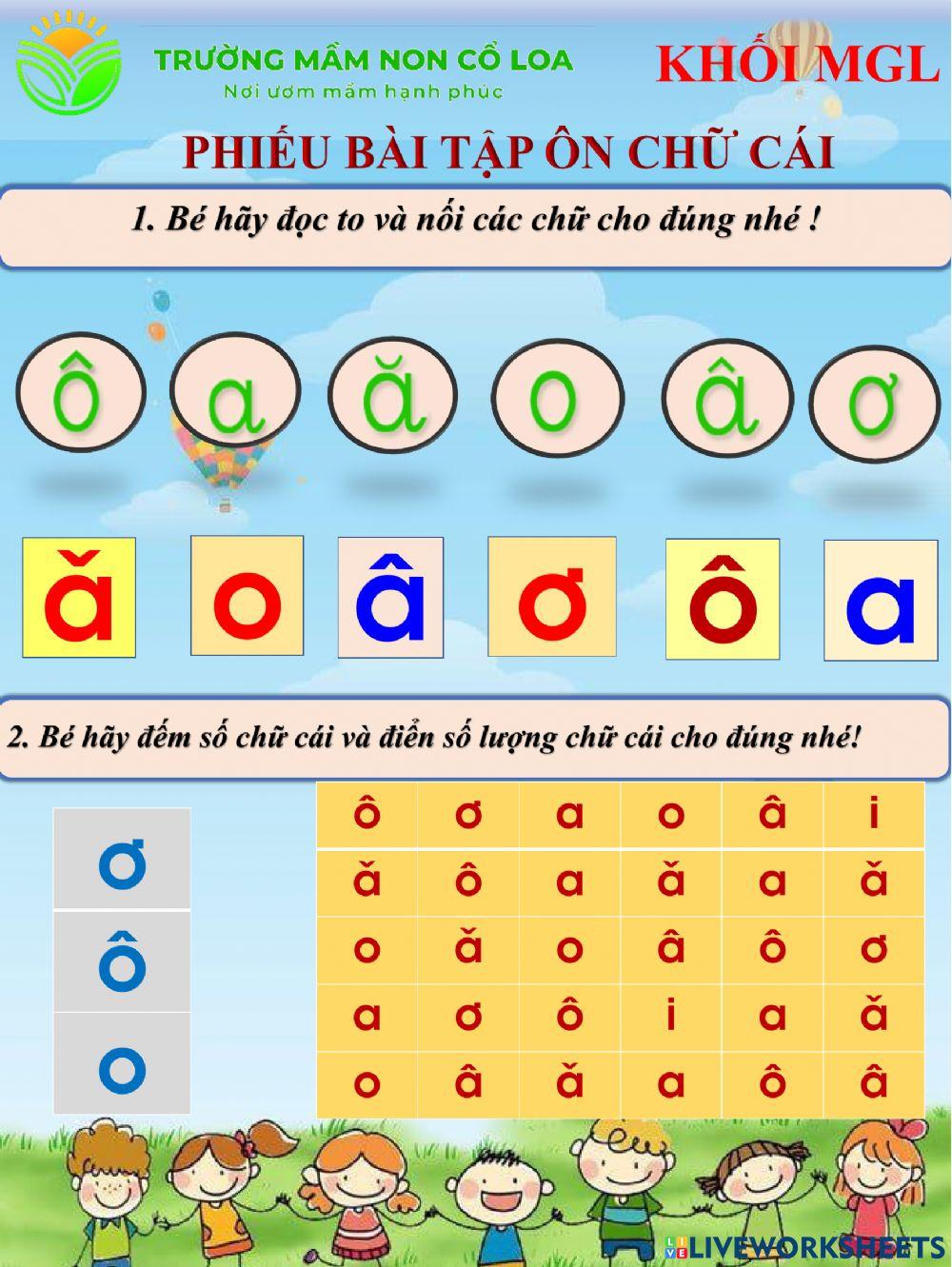 Trường MNCL- MGL A3