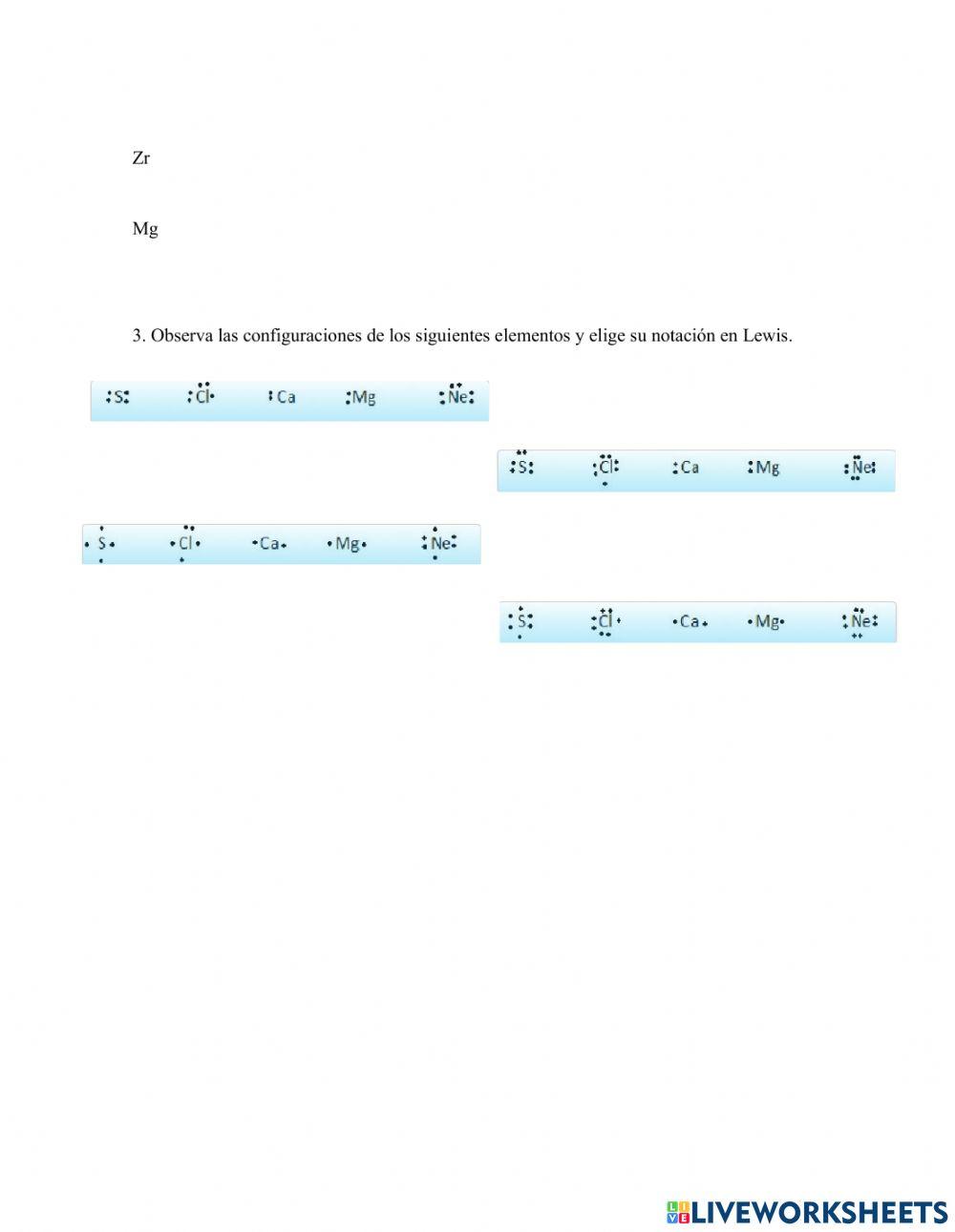 Estructuras de Lewis
