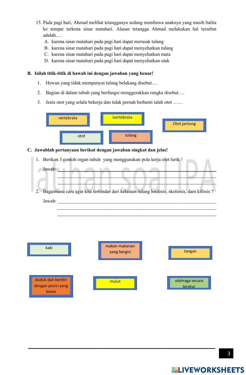 IPA KD 3.1 Tema 1 Kelas 5