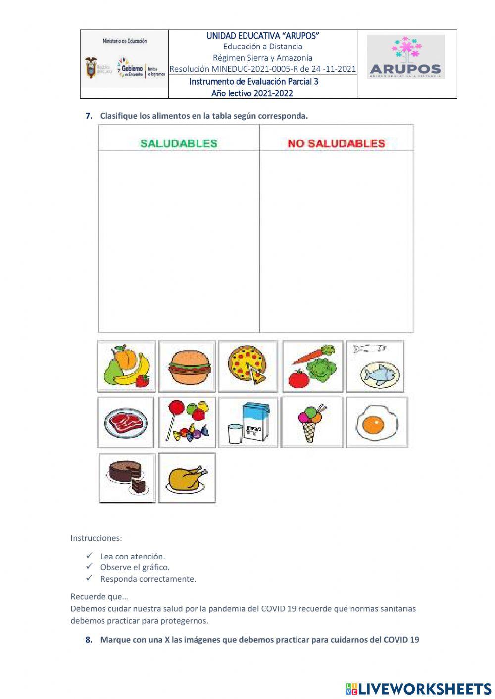 Evaluación diagnostica