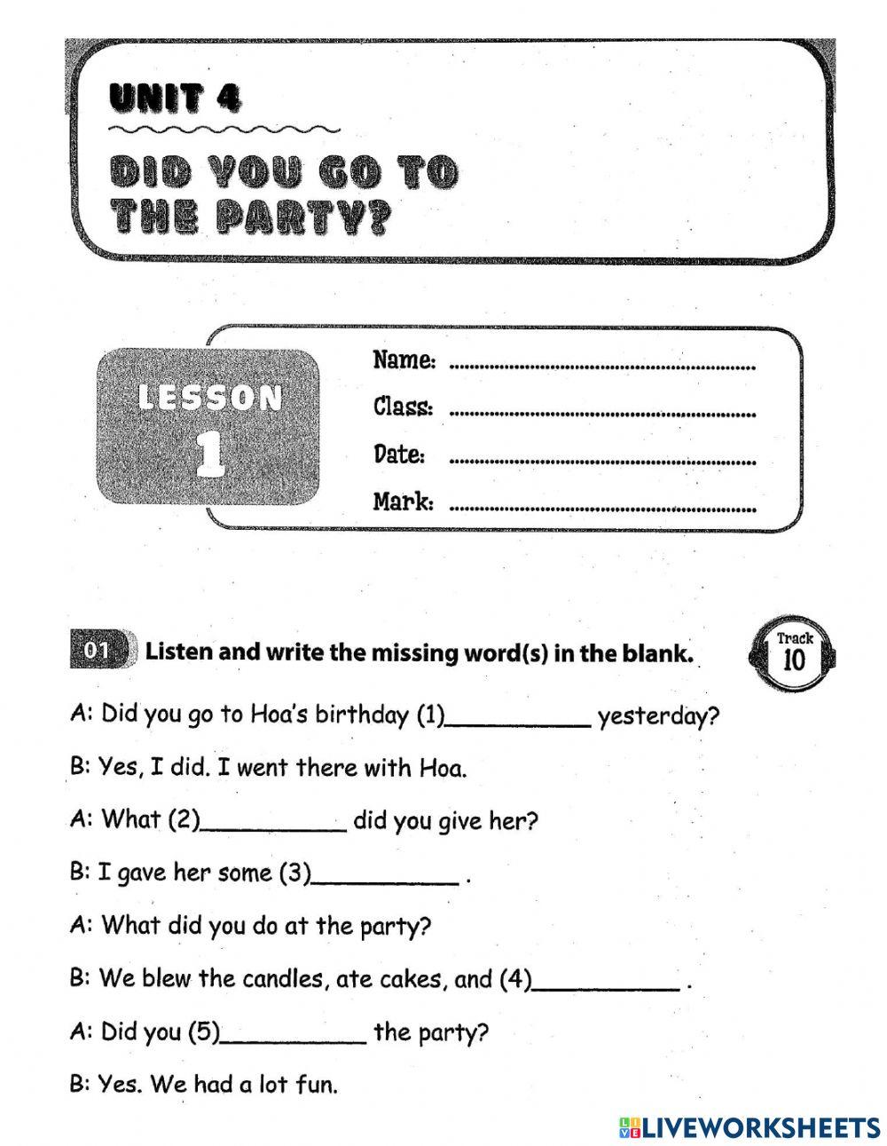 G5-review u4 l1 (listening)