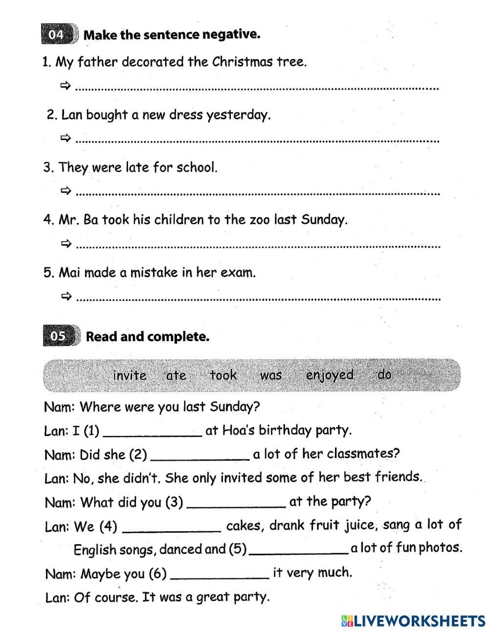 G5-review u4 l1 (listening)