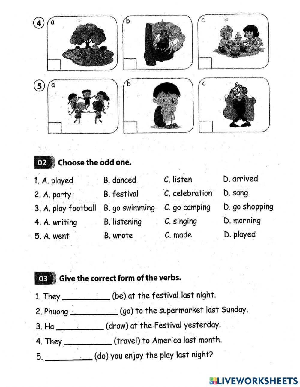 G5-review u4 l2+3 listening