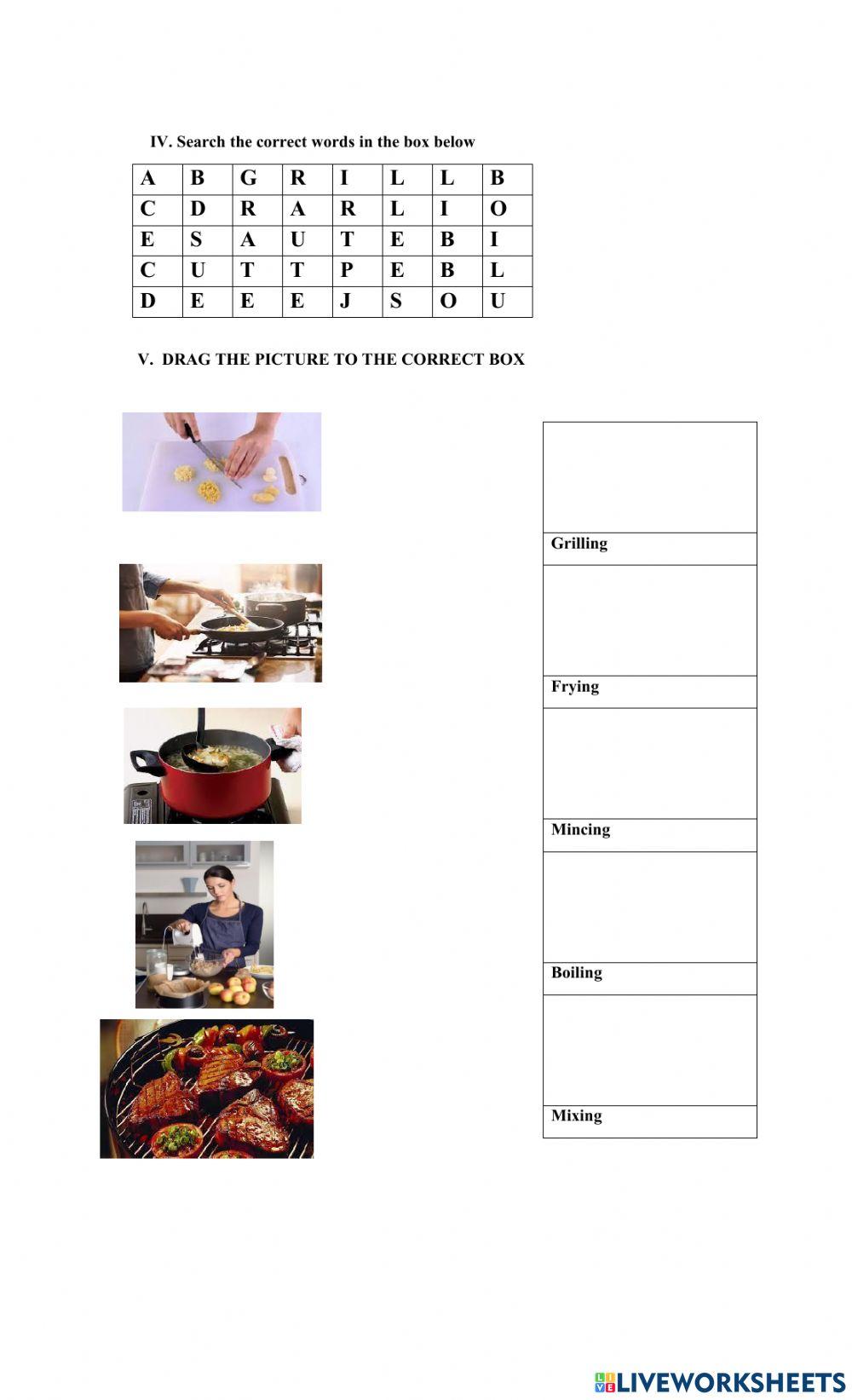 Vocabularies of Procedure Text