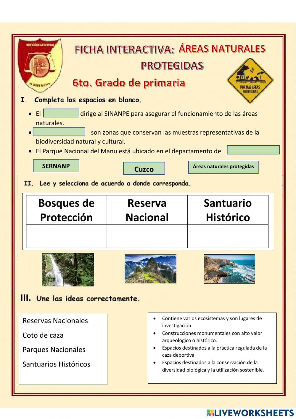 Áreas naturales protegidas