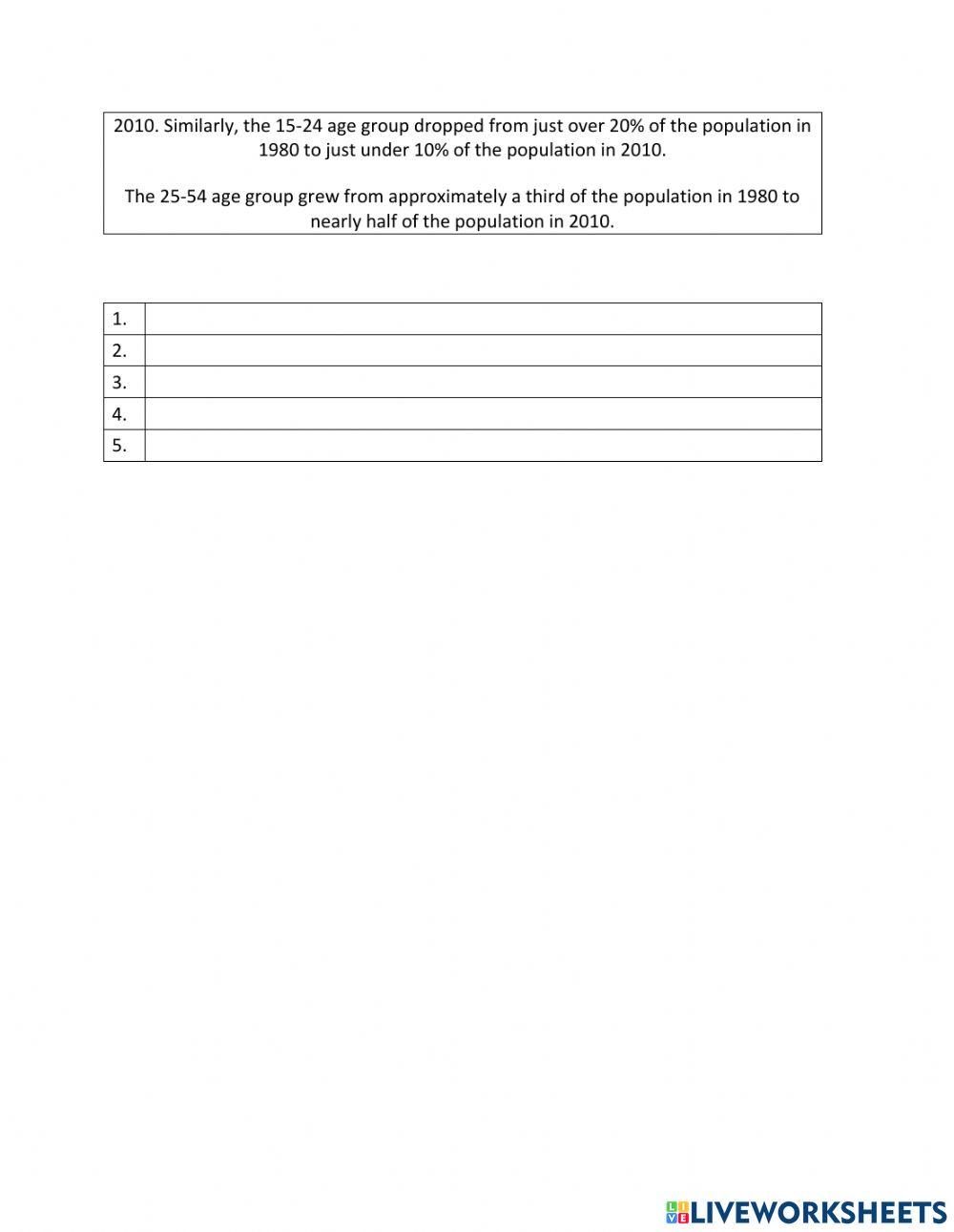 IE1, Unit 4, Writing, exercise 8