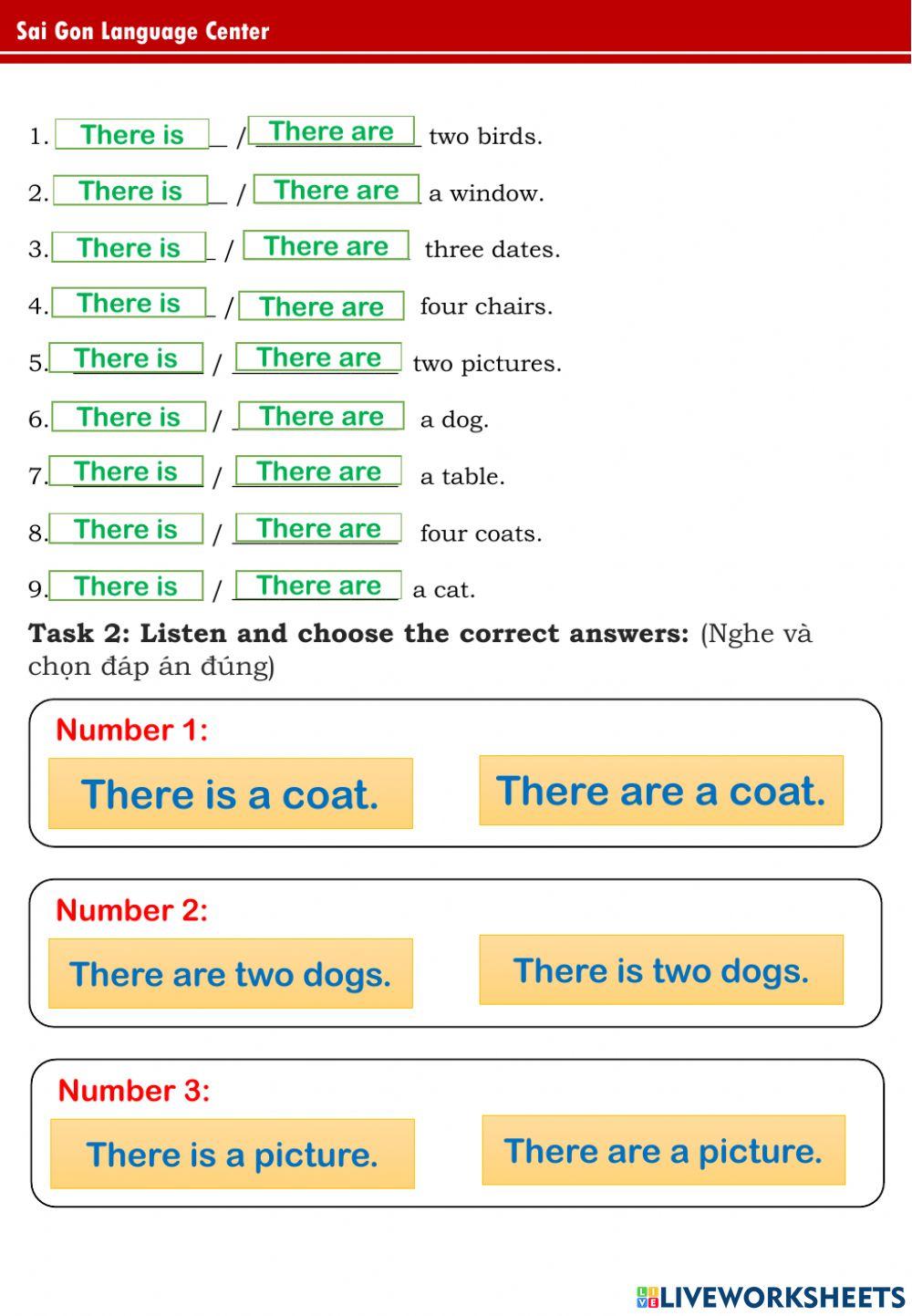 First friend - There is There are