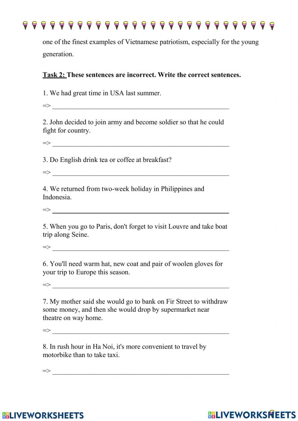 Unit 1. Looking back