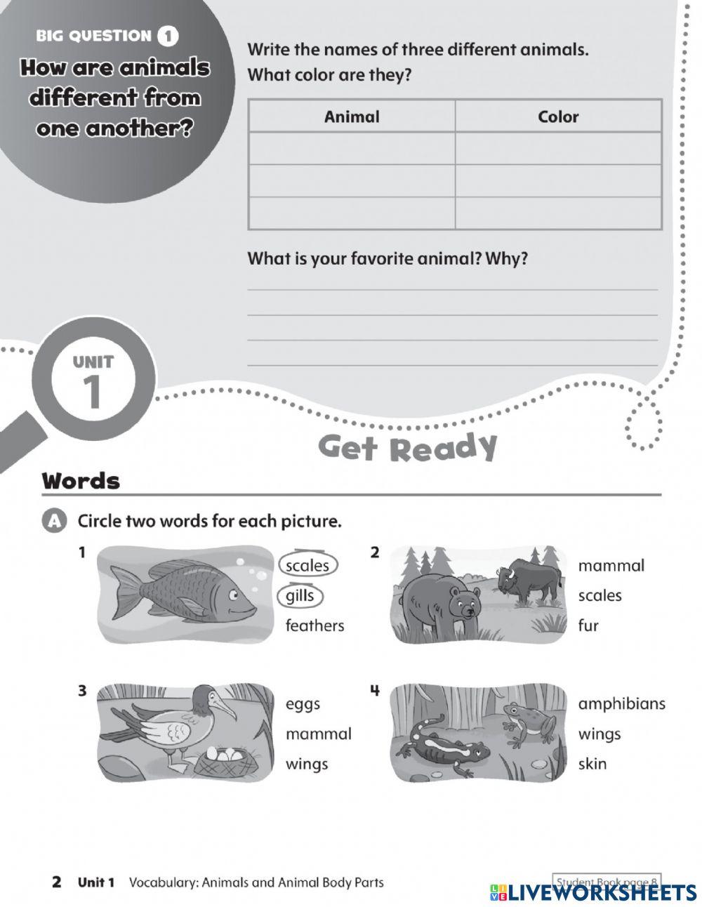 Oxford Discover 2 - unit 1 WB