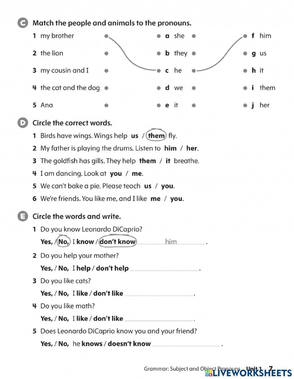 Oxford Discover 2 - unit 1 WB