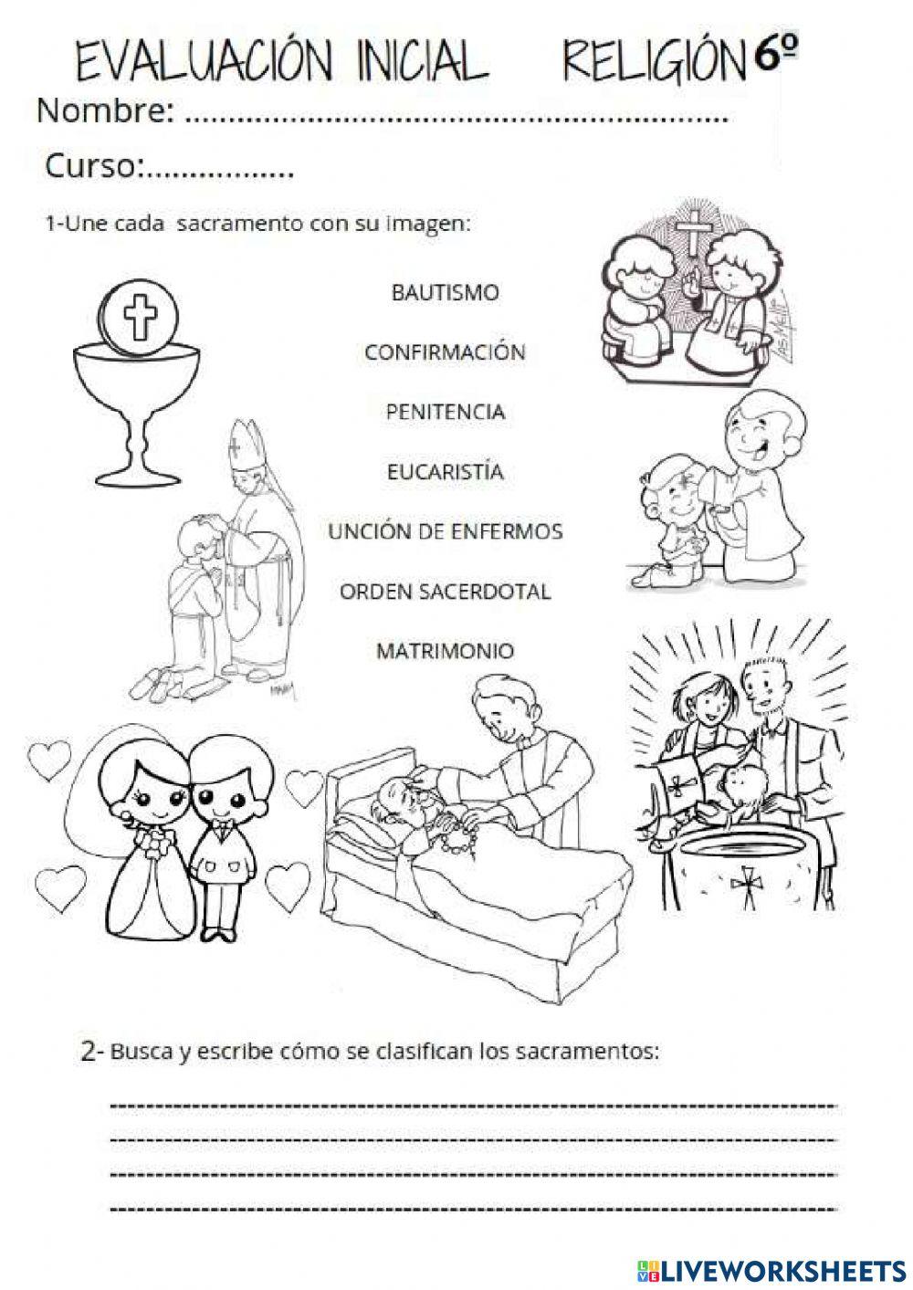 Evaluacion inicial 6º