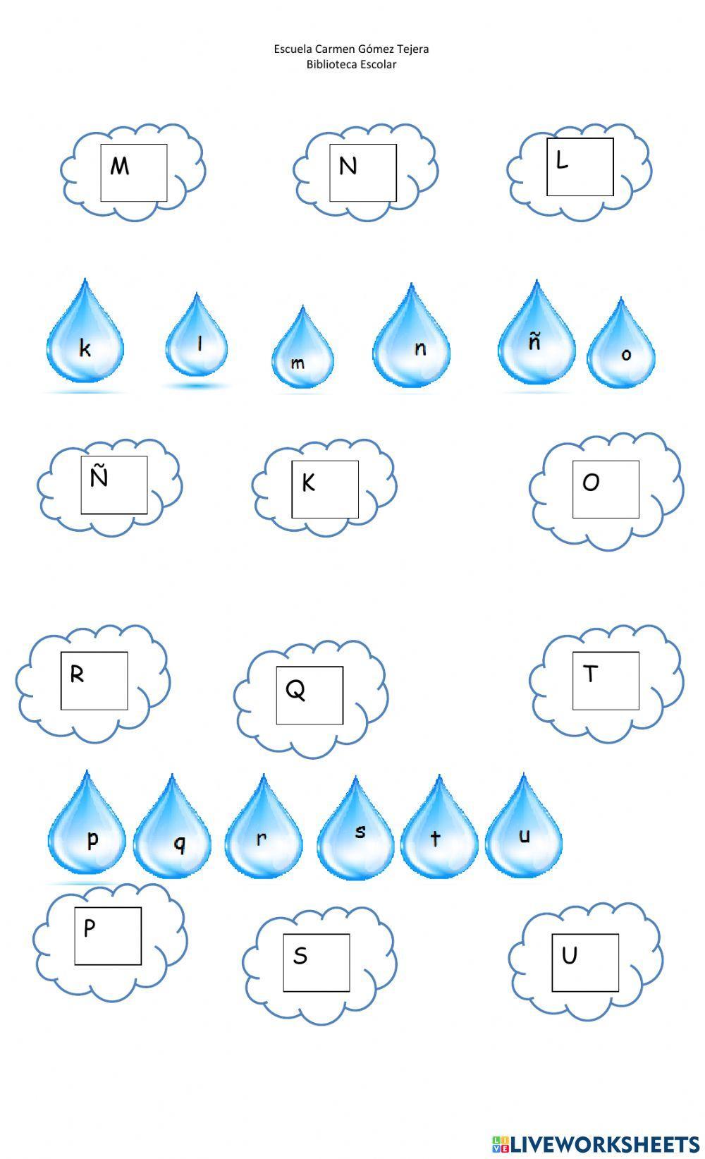 Letras mayúsculas y minúsculas