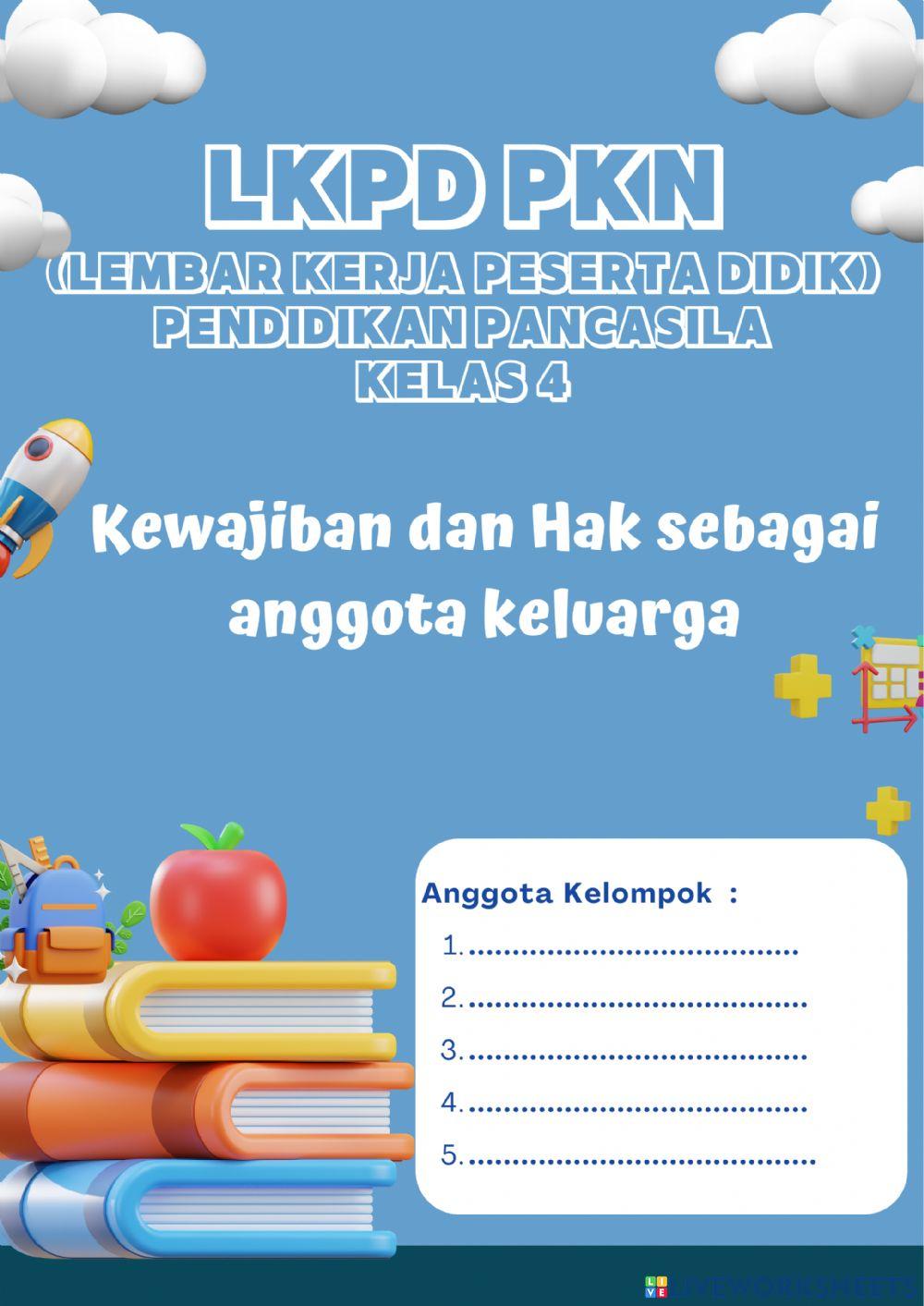 Kewajiban dan hak sebagai anggota keluarga