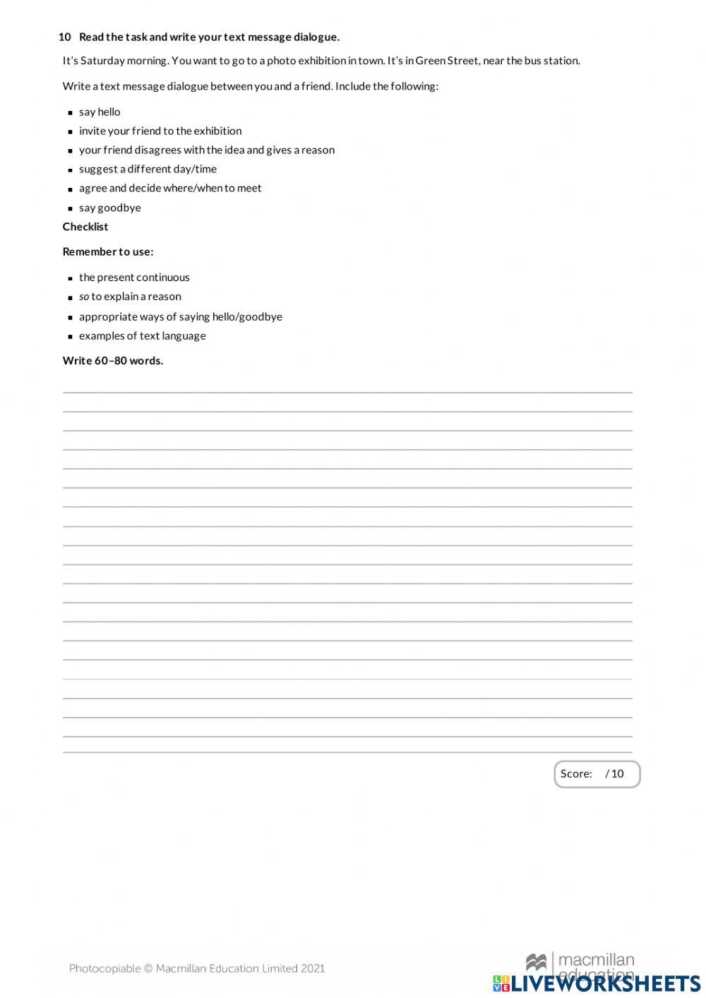 Get Involved A1+ Unit 6