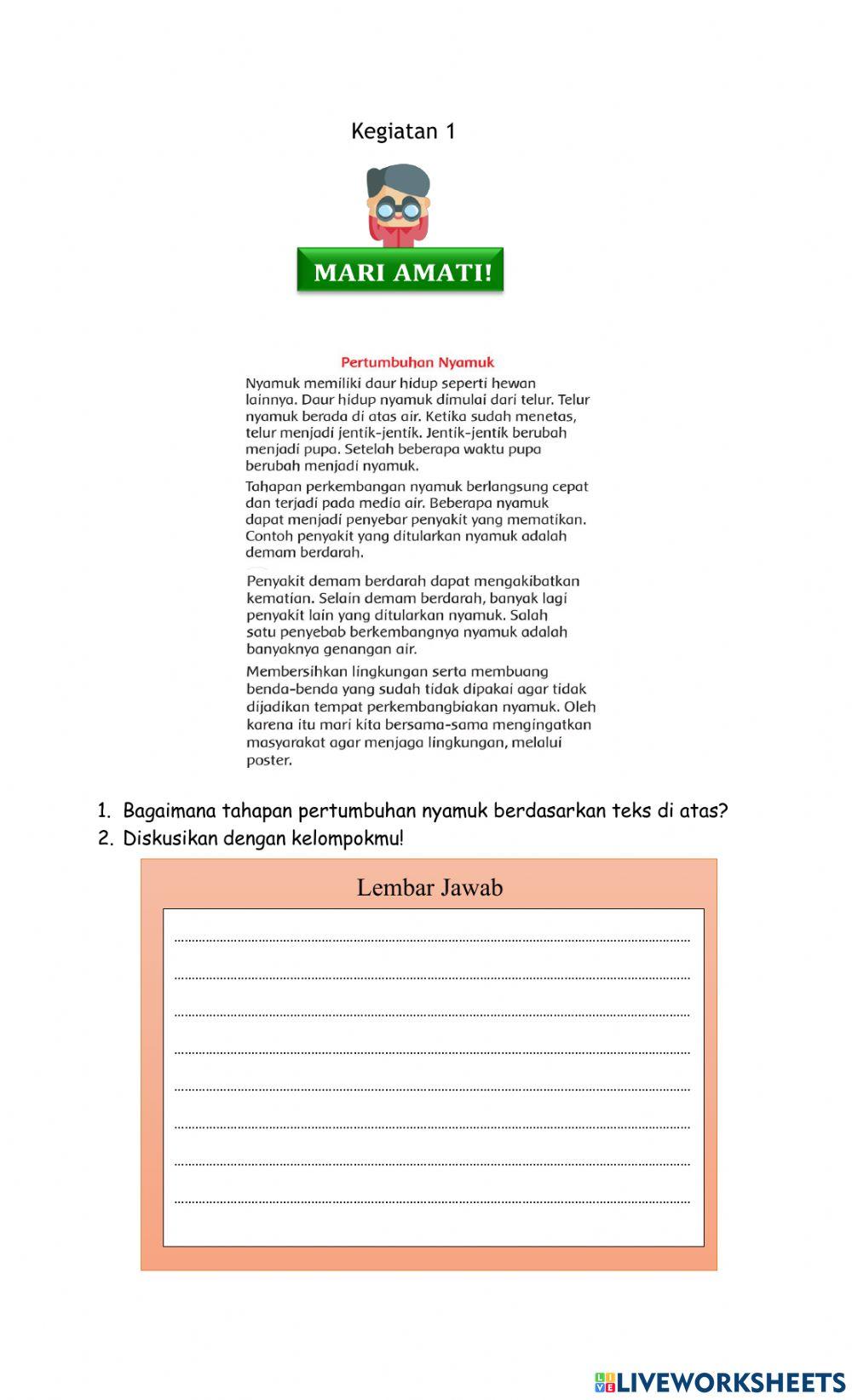 LKPD KELAS 3 TEMA 1 SUBTEMA 3 