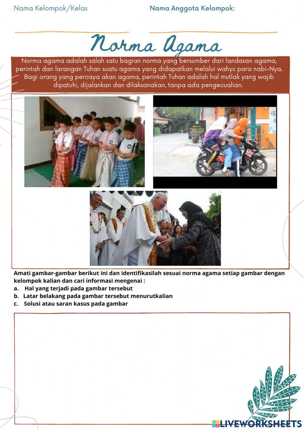 Lkpd norma dalam masyarakat