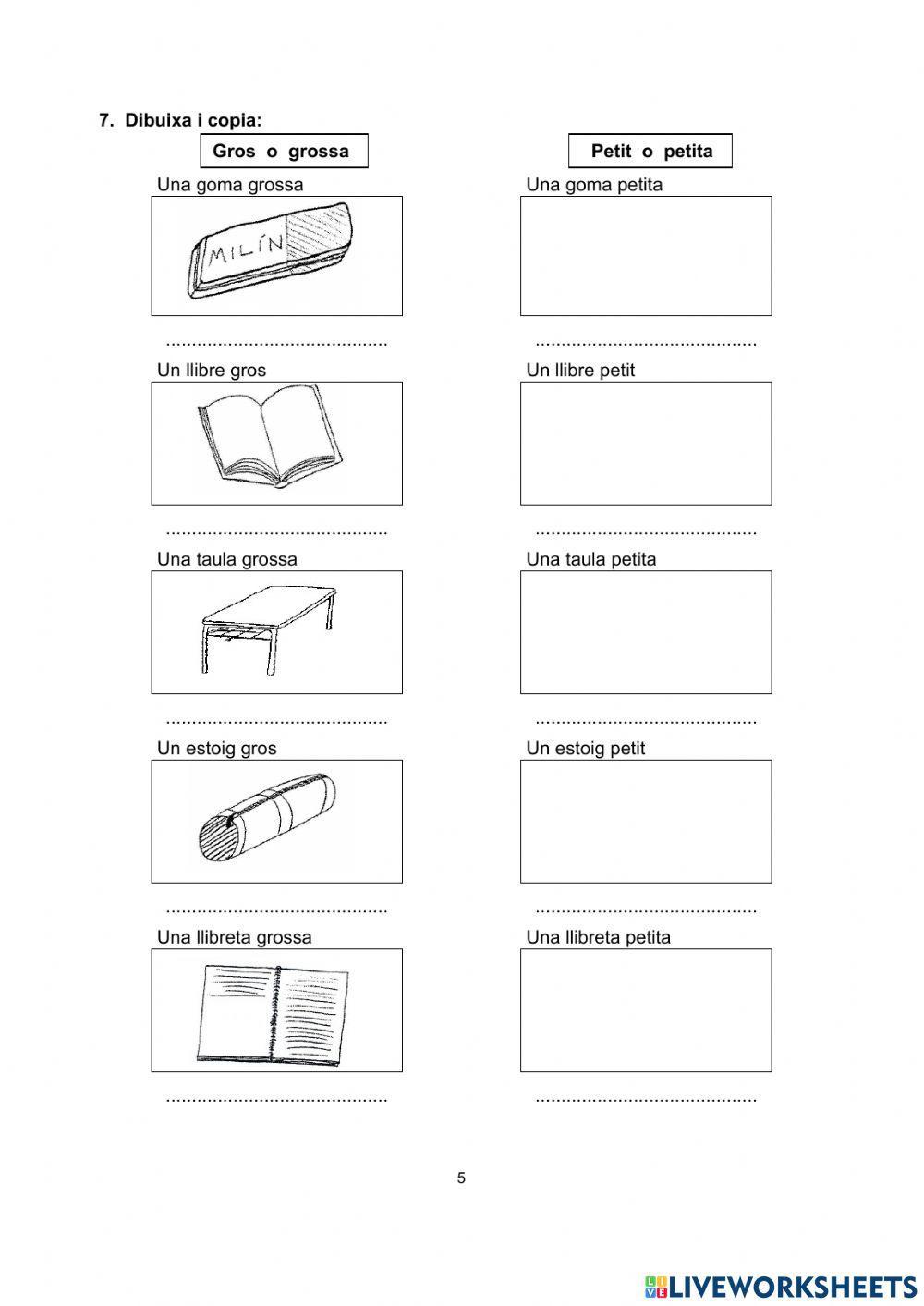 Comencem 1.  LA CLASSE