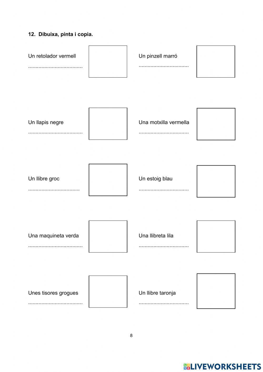 Comencem 1.  LA CLASSE