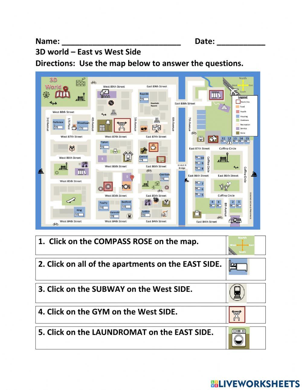 3d world east vs west side level 2