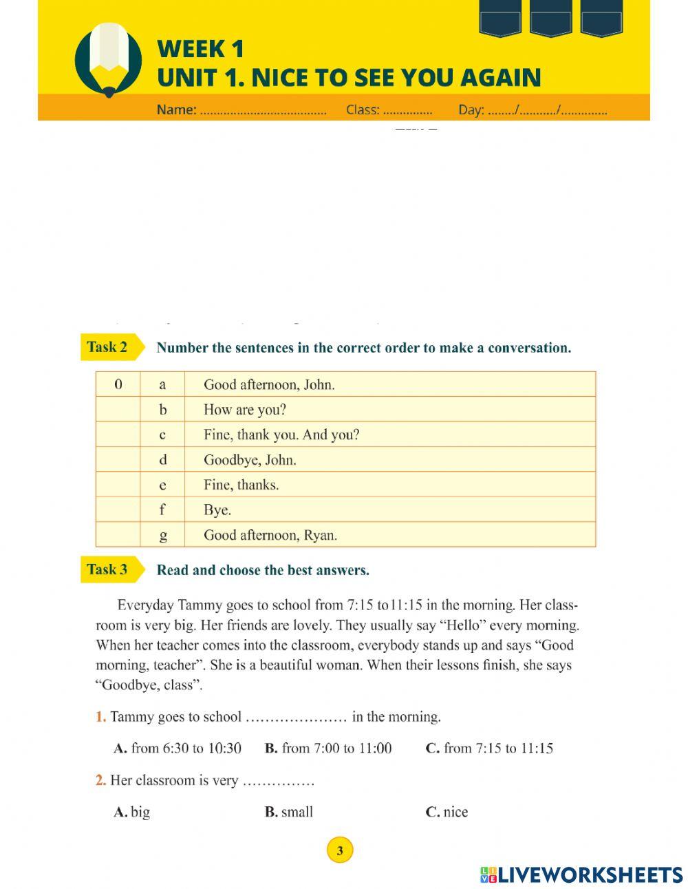 Greetings and Countries