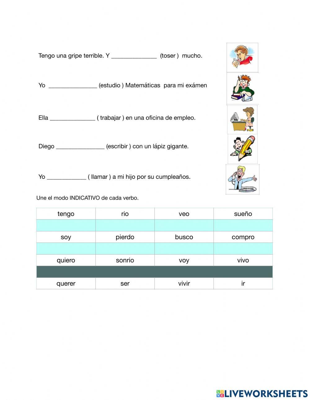 A2     Modo Indicativo