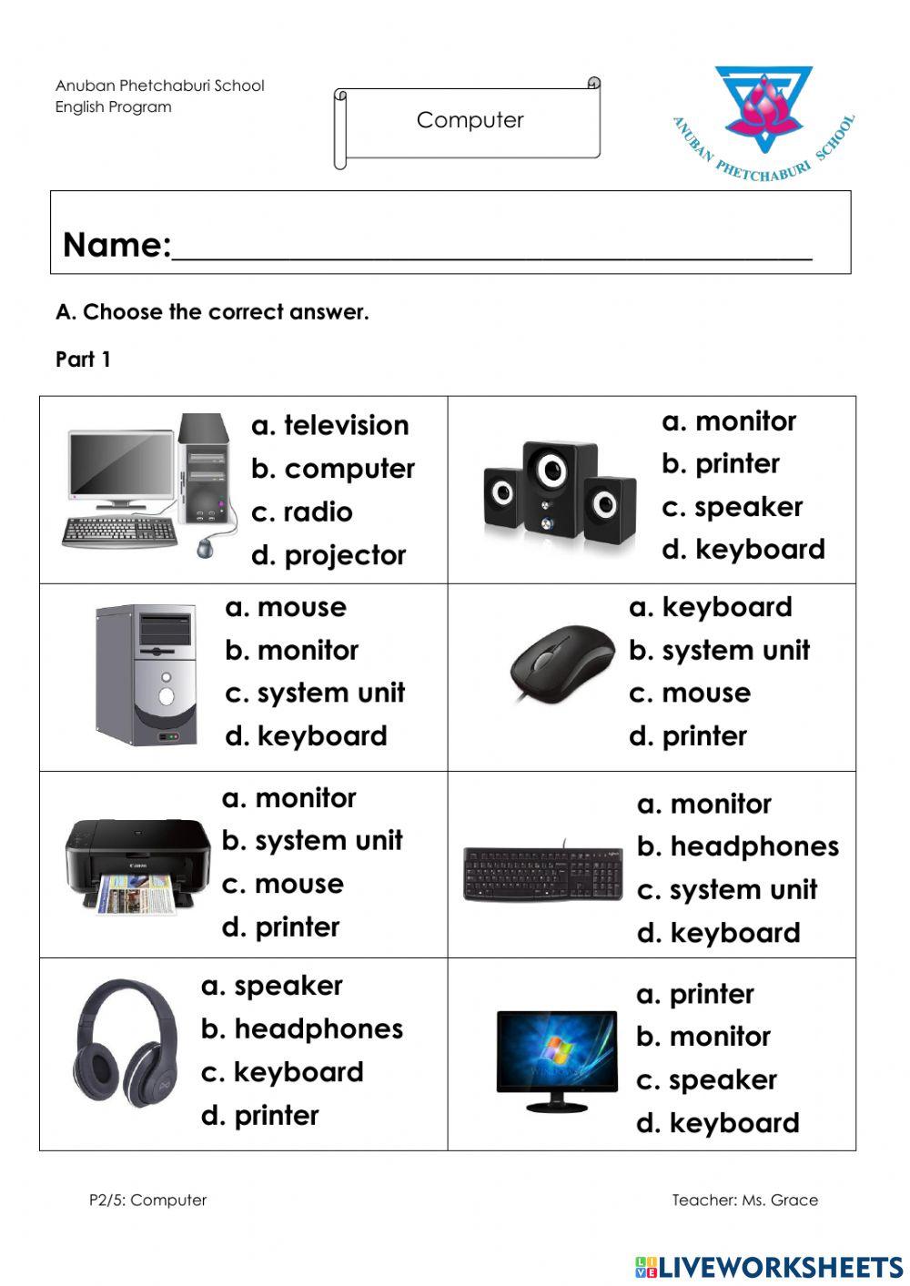 P2 Final exam online exercise for | Live Worksheets