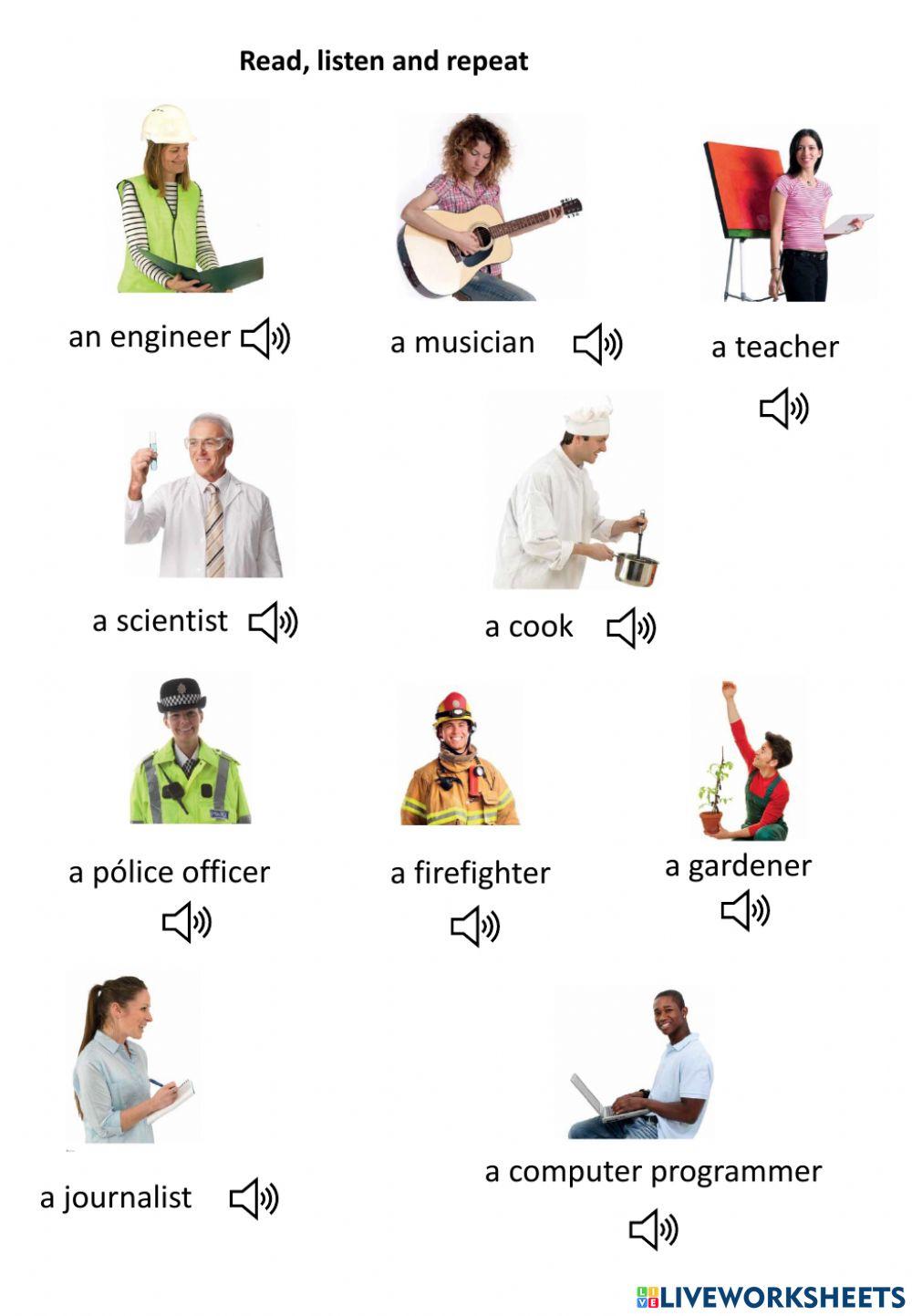 6º jobs and simple past