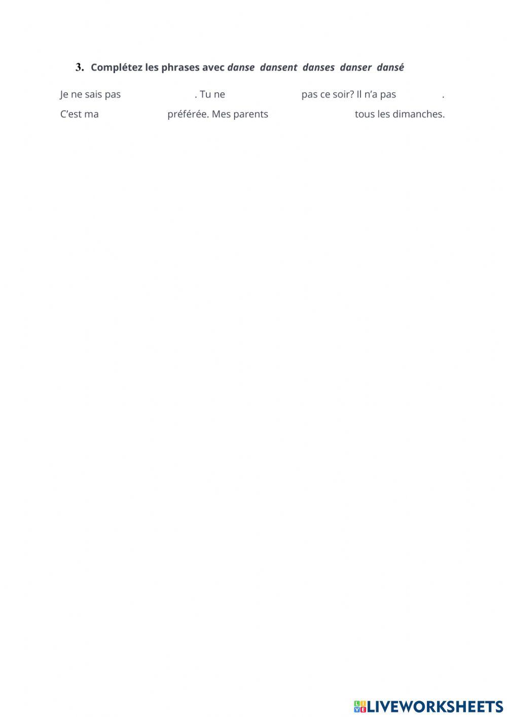 La danse de l'automne