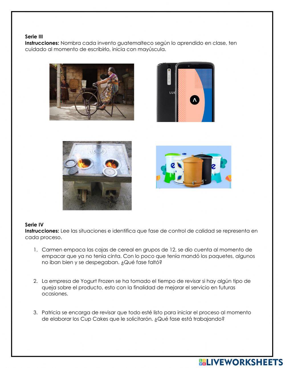 Evaluación Quinto Bimestre