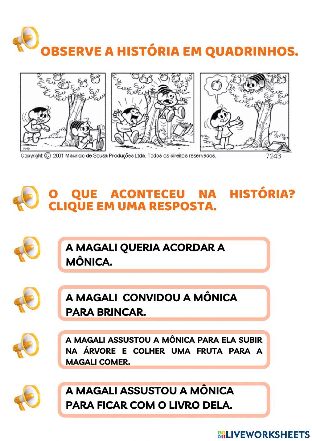 História em quadrinhos