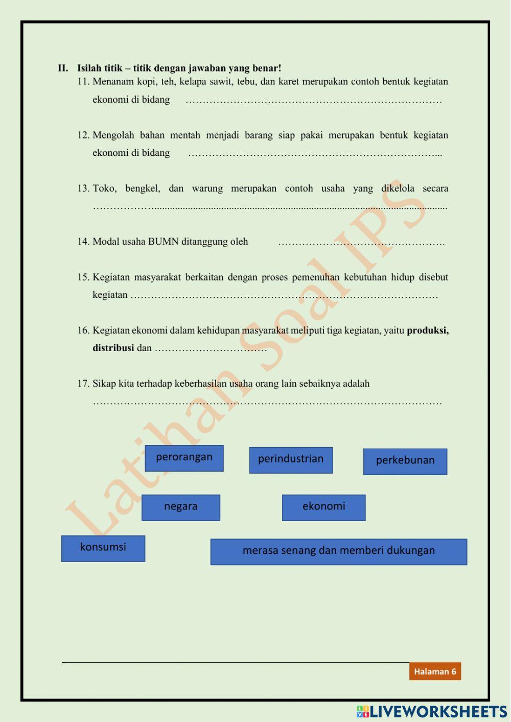IPS KD 3.3 Tema 1 kelas 5