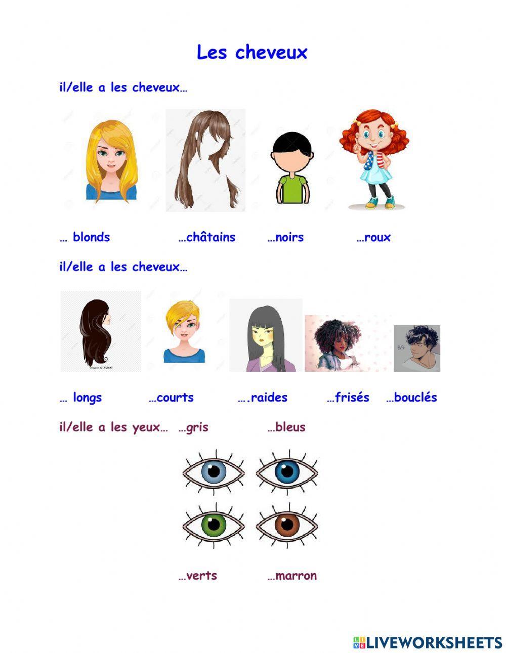 La description physique avec verbe être