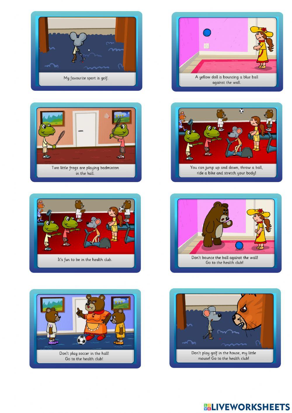 Idict 1 - Unit 8 - L4: Story ordering