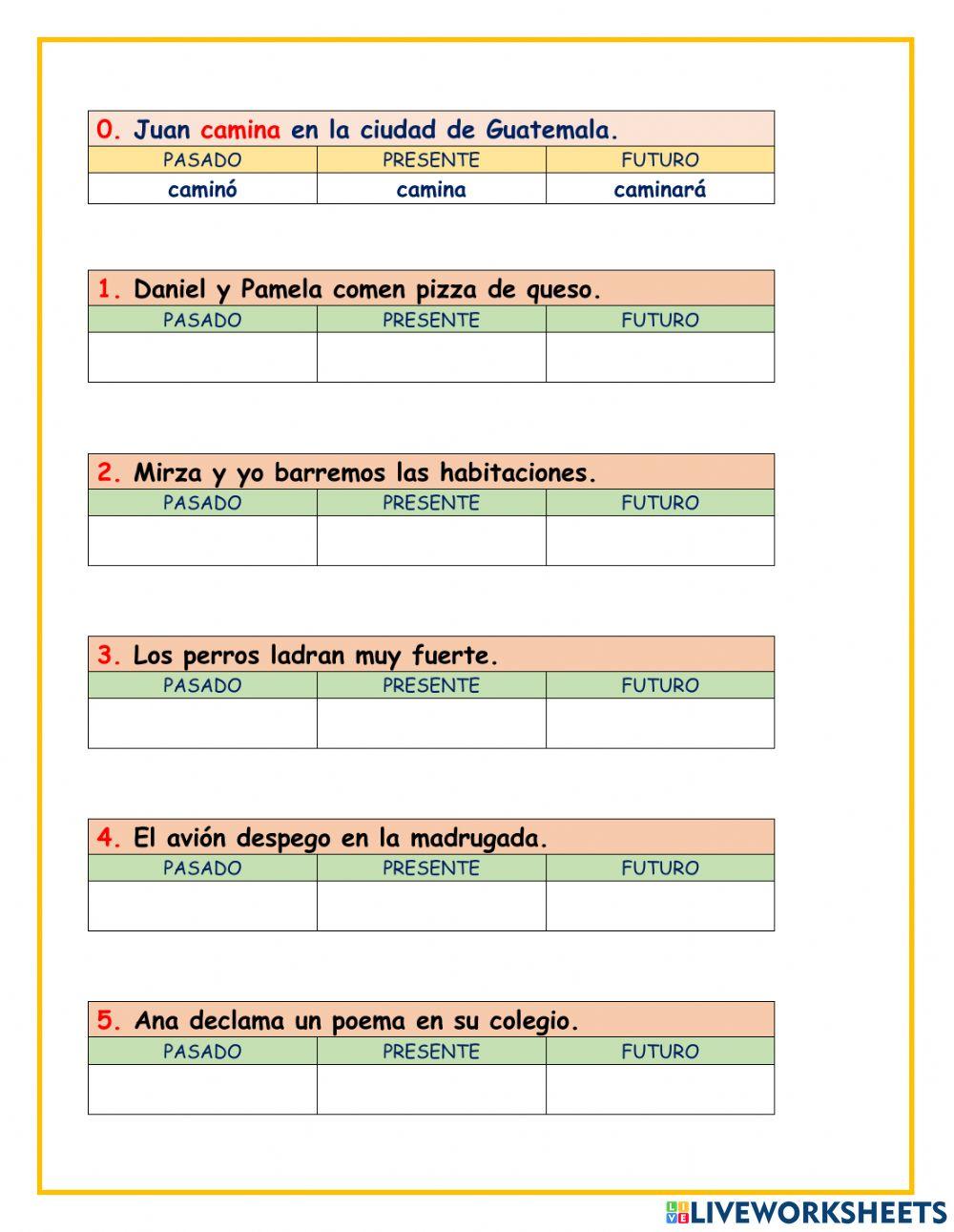 Evaluación de Lenguaje