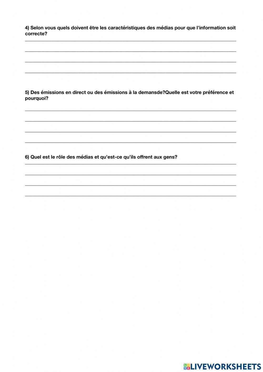 Méthode B2 les médias