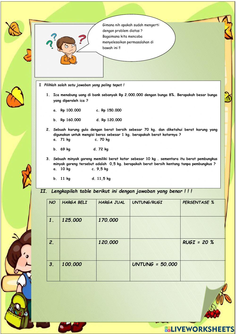 E-lkpd aritmatika sosial model guided discovery by rena maulina