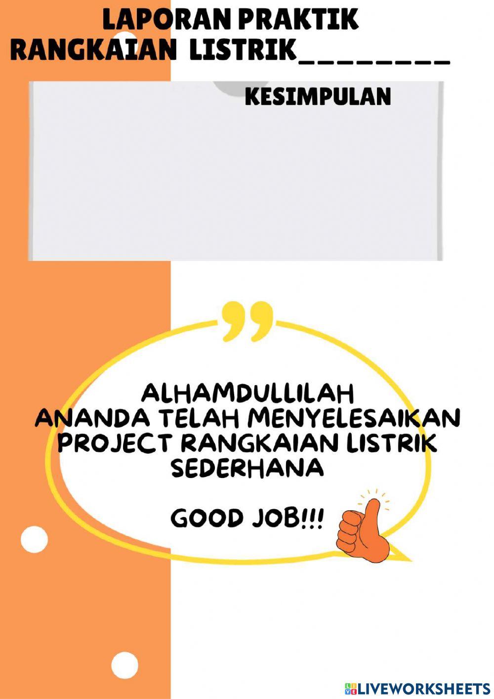 LKPD Rangkaian Listrik