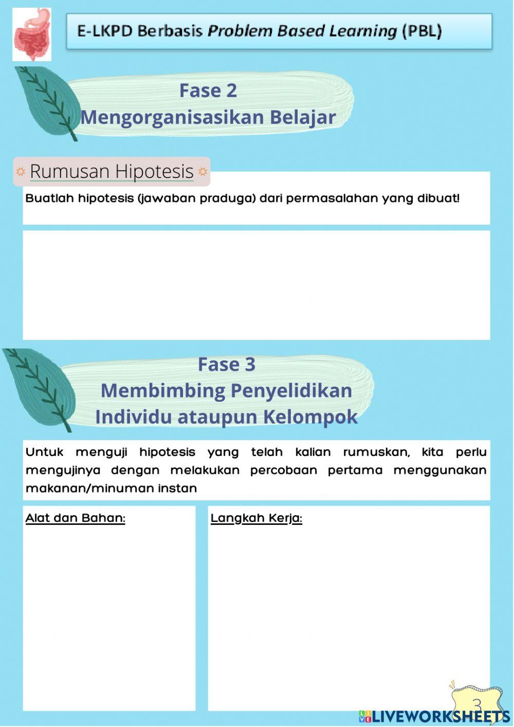 LKPD Kandungan Nutrisi