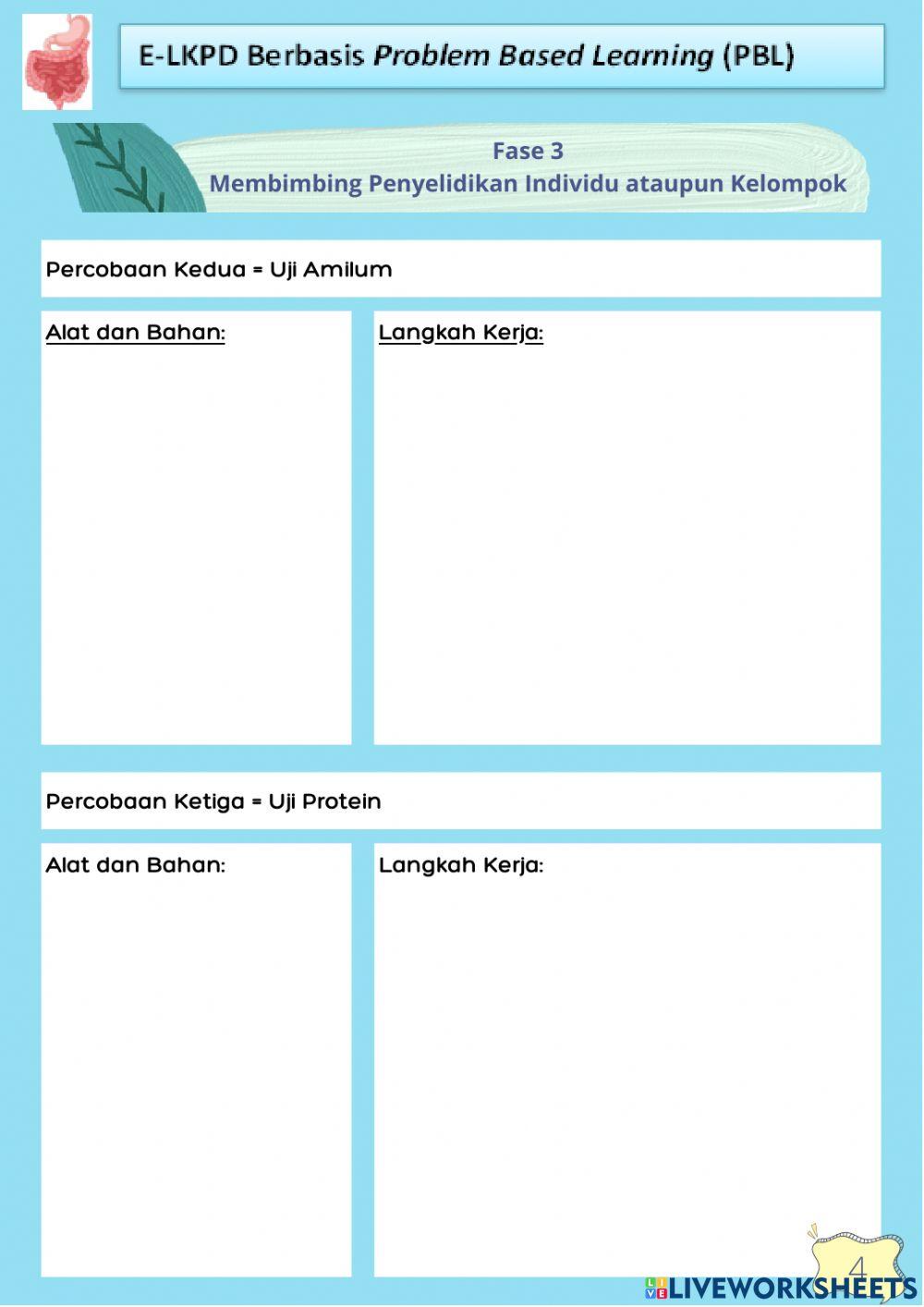 LKPD Kandungan Nutrisi