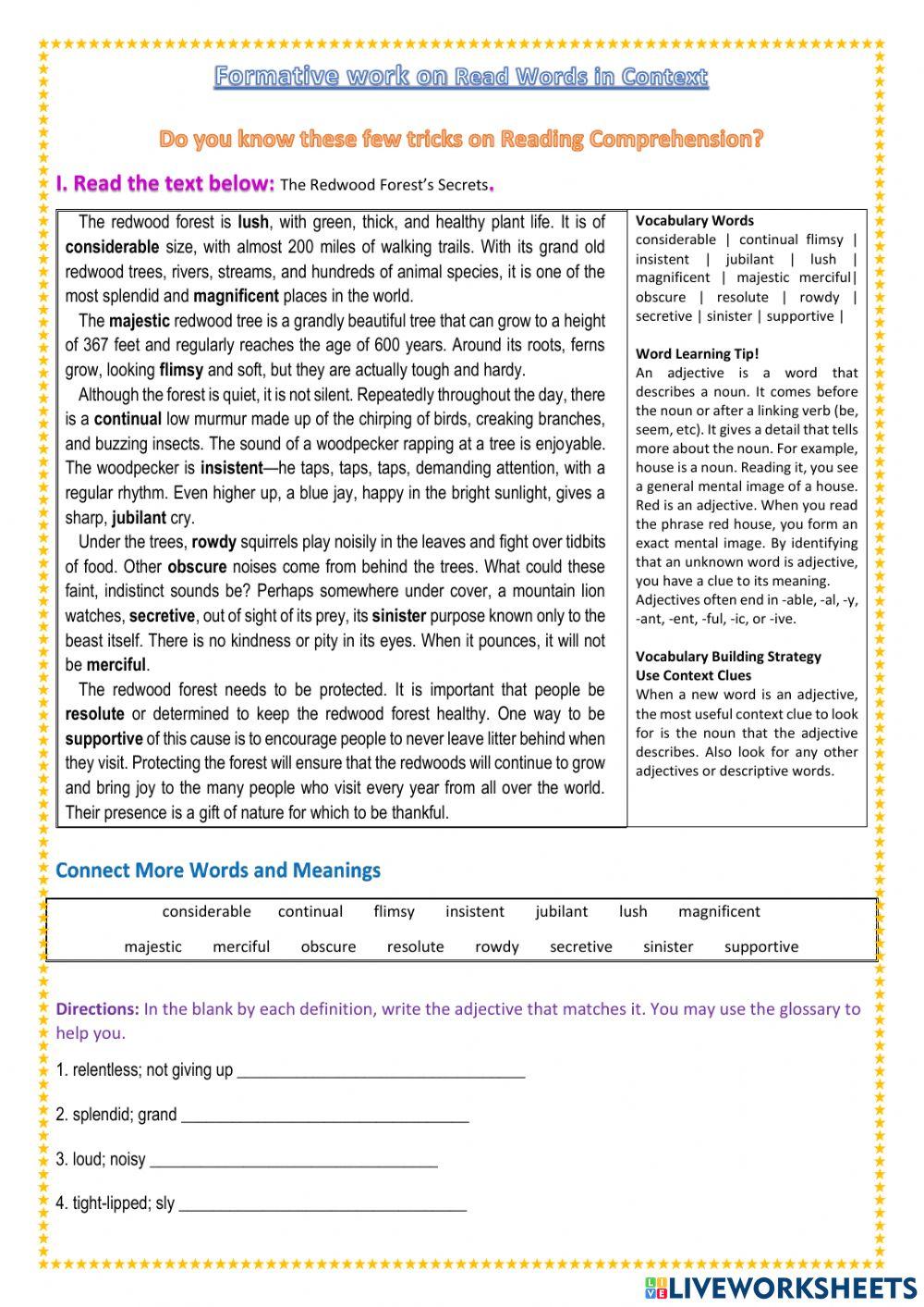 AET Sec School Environment Y11