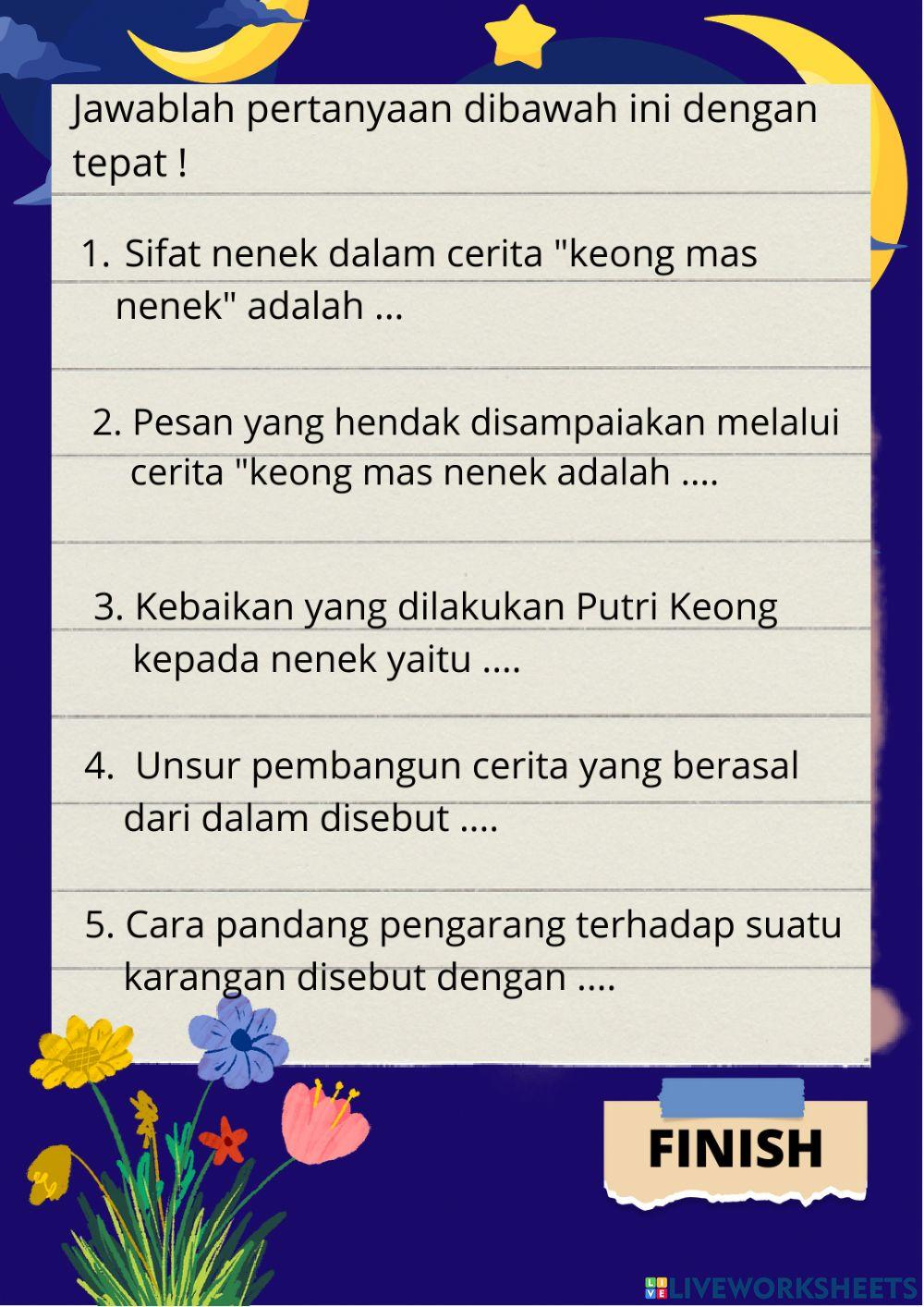 Latihan unsur intrinsik