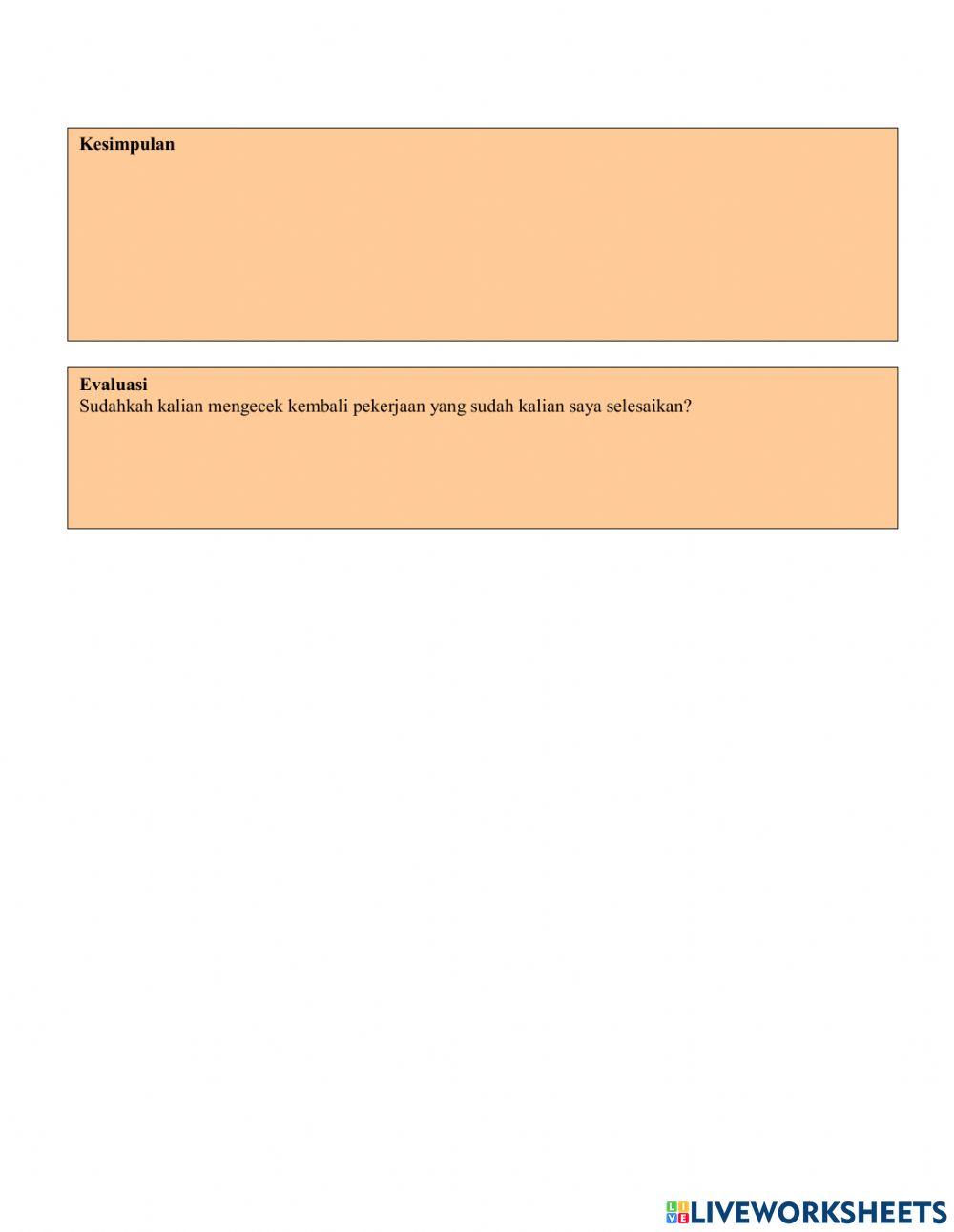 Lembar Penyelesaian Question Card Rencana Aksi 1 Pertemuan 2