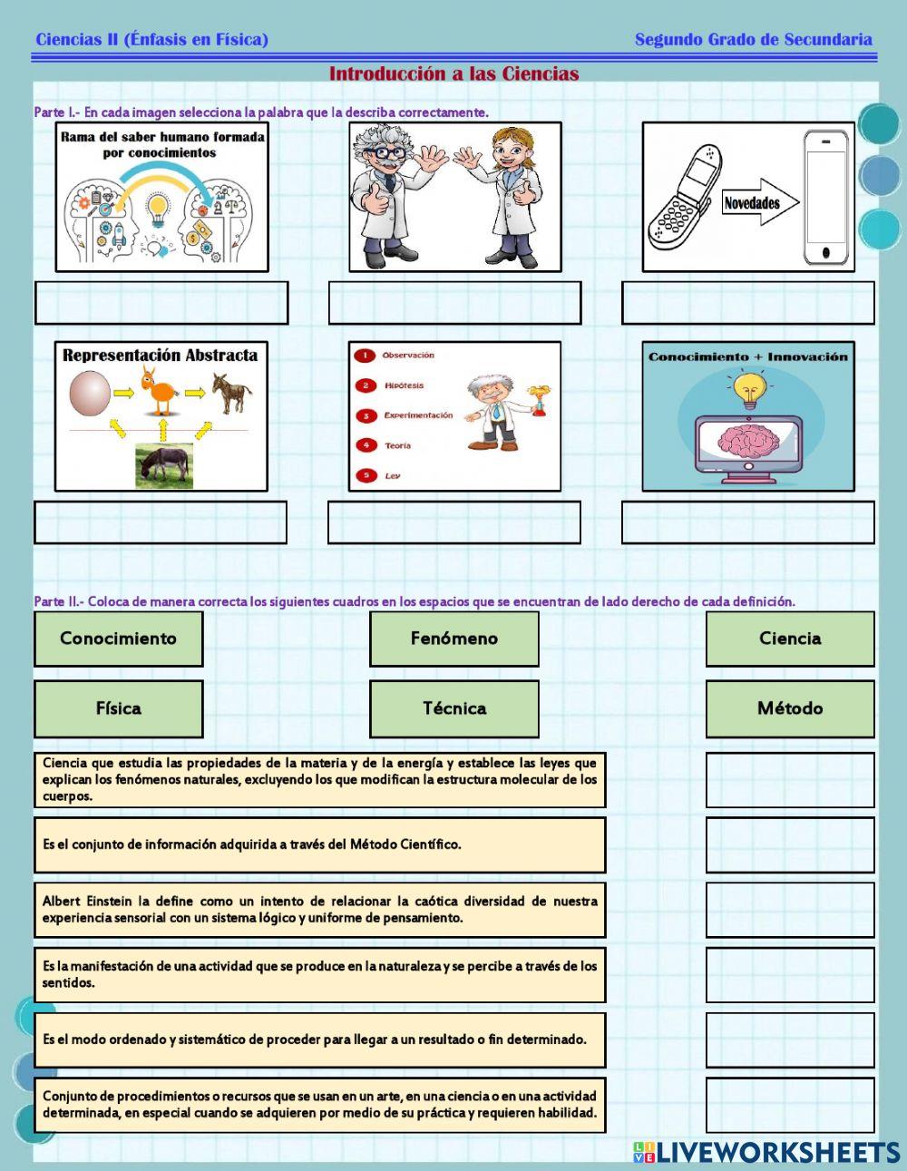 ESG127 Ciencias 2 - Introducción a las Ciencias -