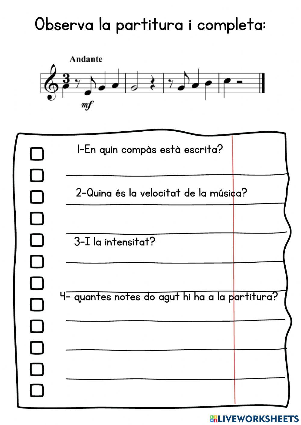 Música 3er primària