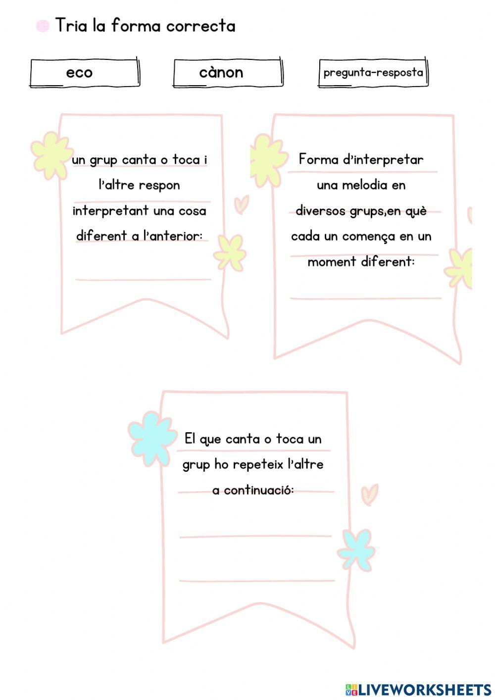 Música 3er primària