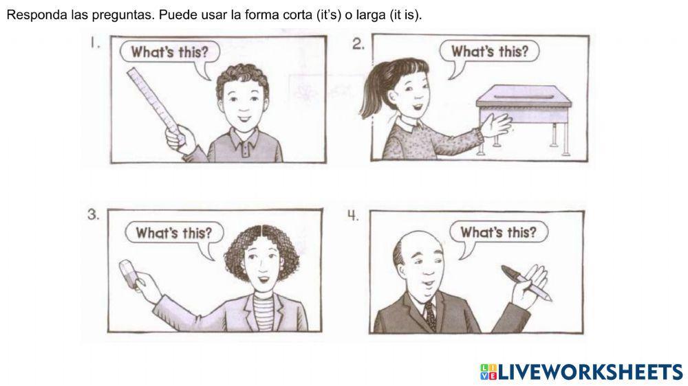 School Object What's this?