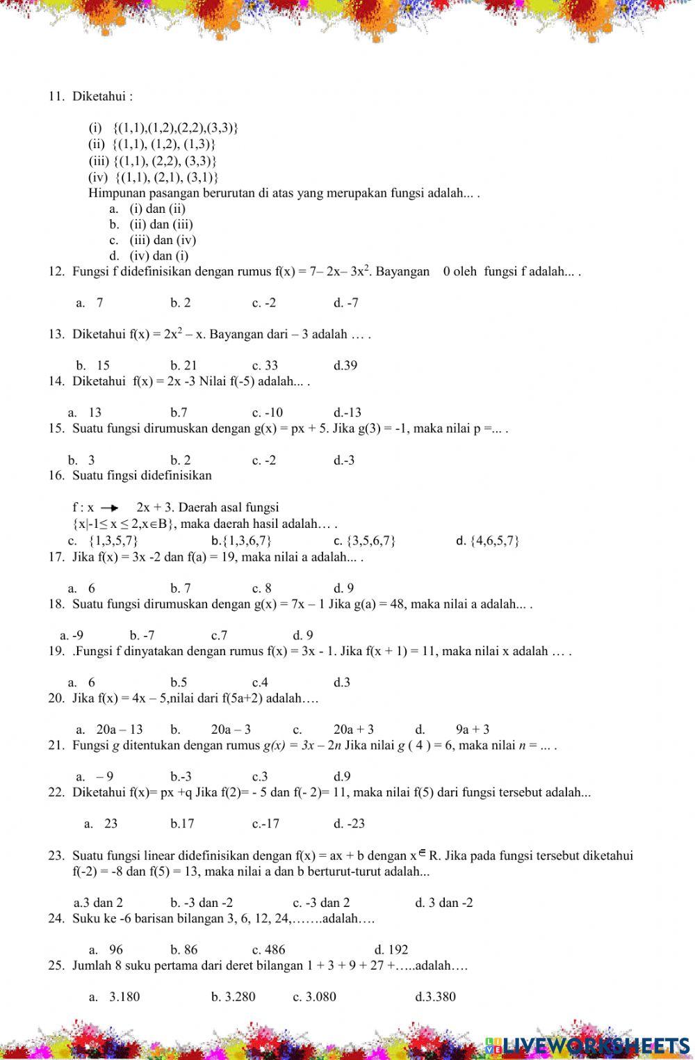 Pts matematika( SUKANDI KARYONO)