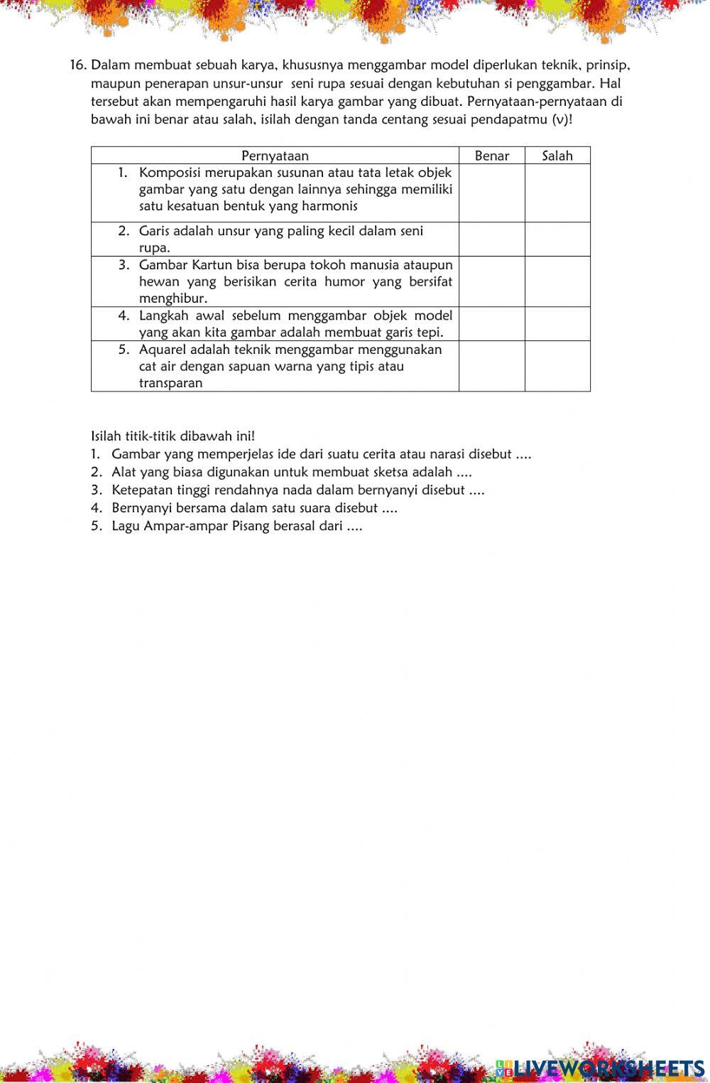 Pts seni budaya ( BU YUNI)