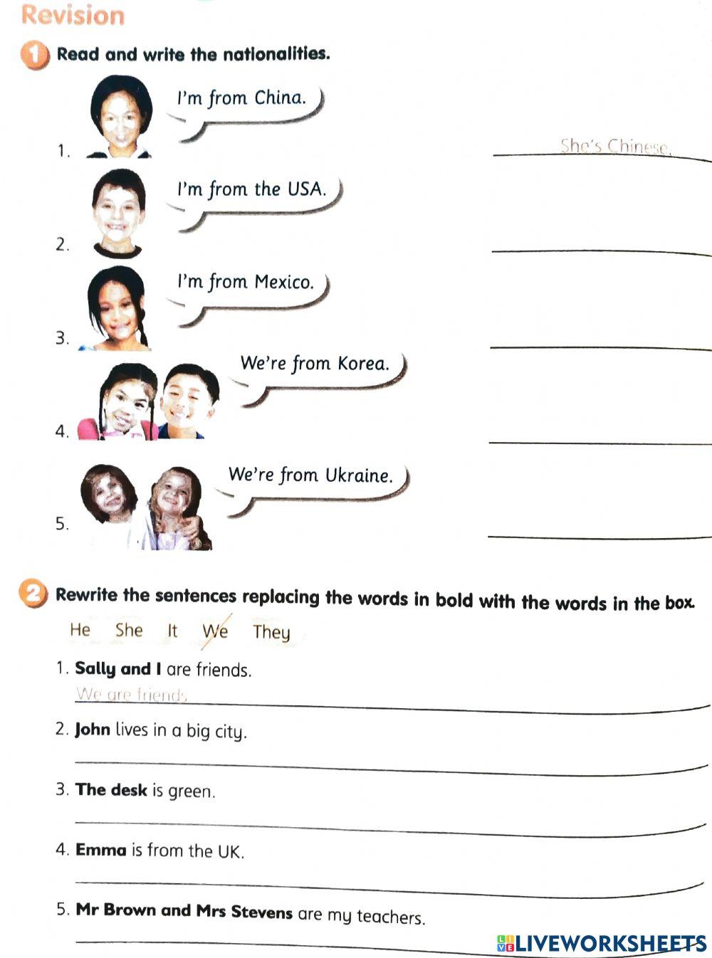 Smart Junior 4. WB p. 10